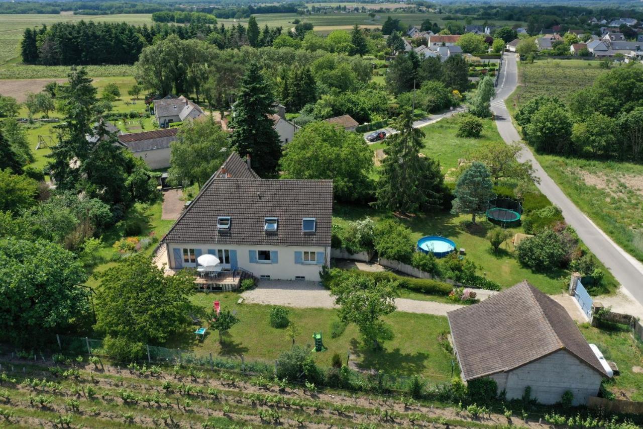 Chez Lucie En Touraine Villa Montlouis-sur-Loire Exteriör bild