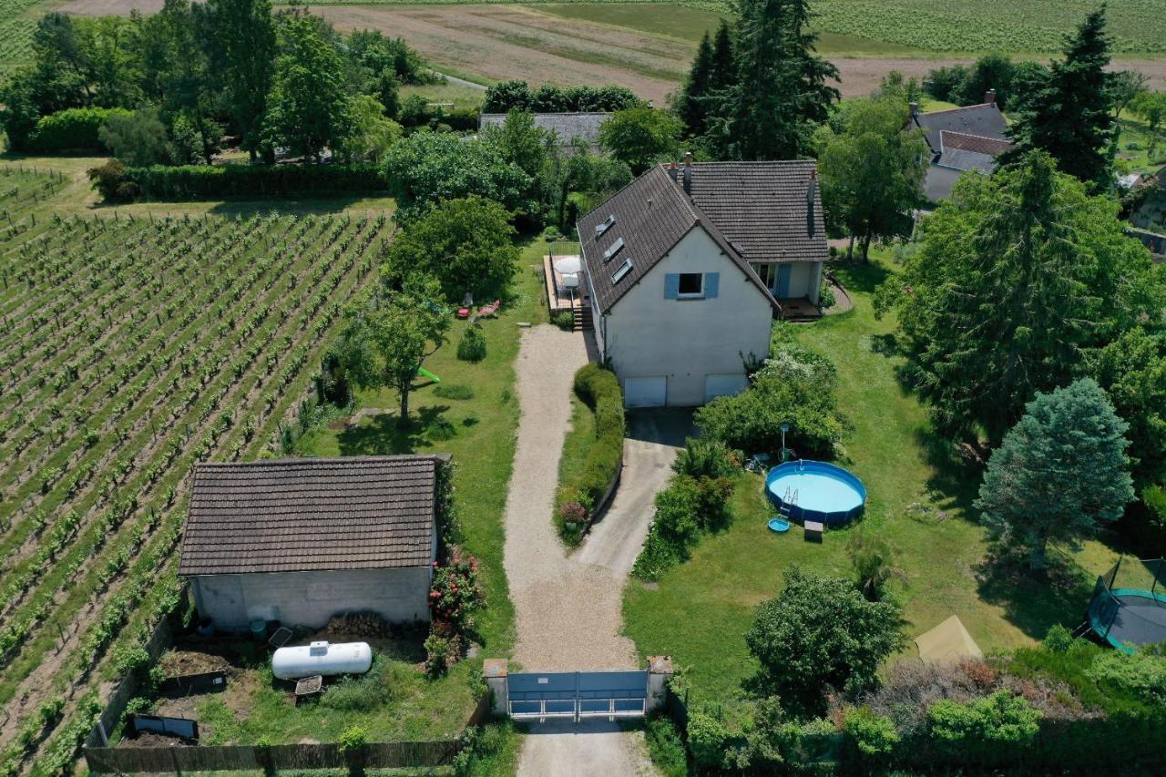 Chez Lucie En Touraine Villa Montlouis-sur-Loire Exteriör bild